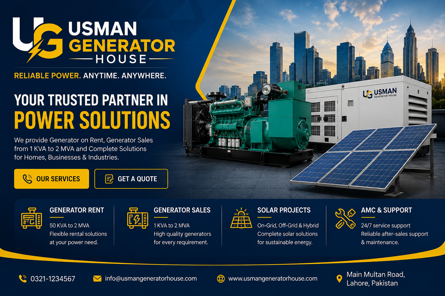 Usman Generator House